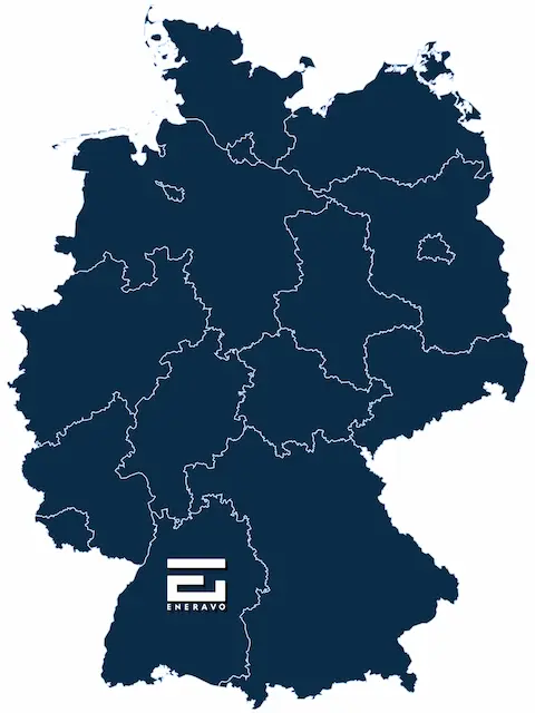 ENERAVO Standortkarte